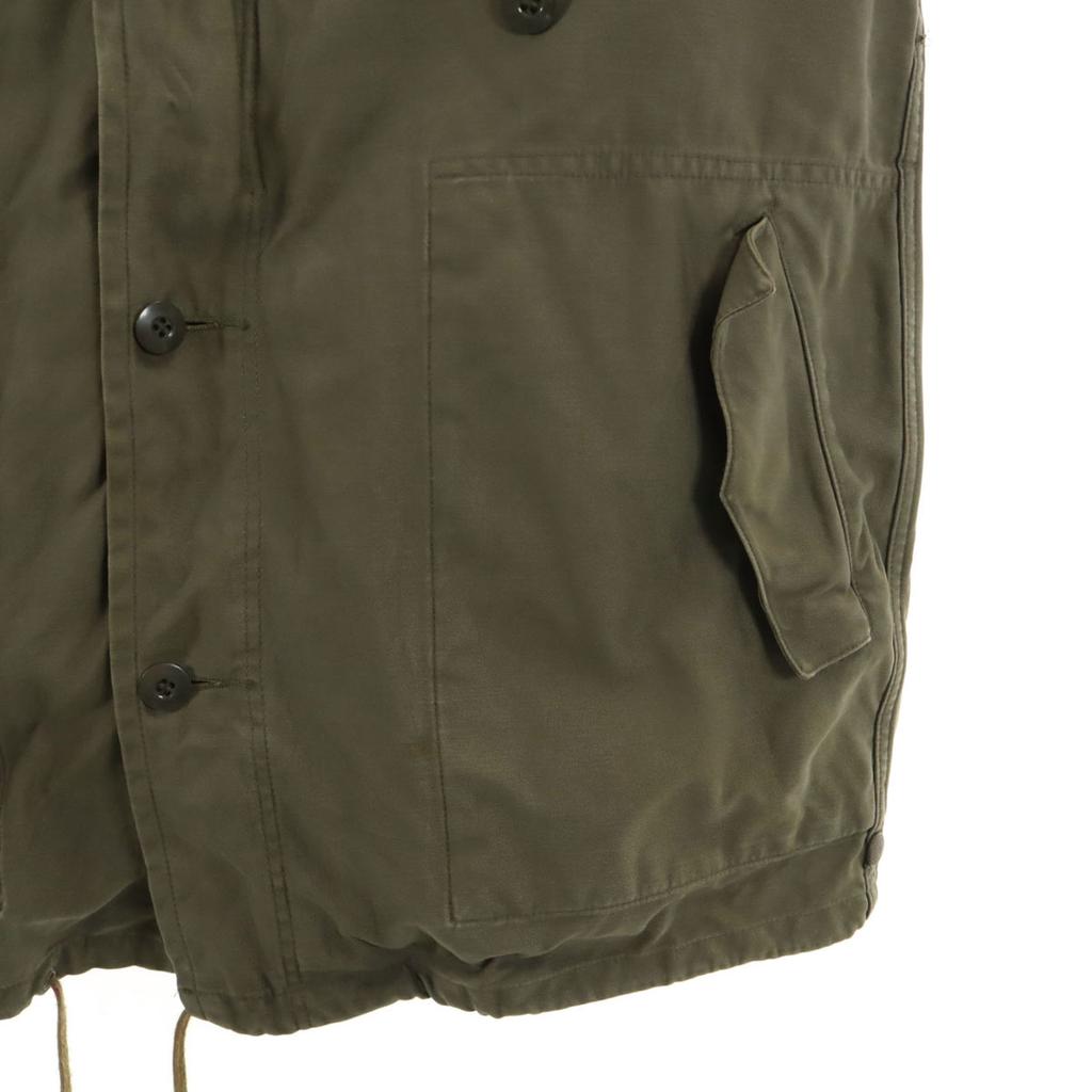 GERMAN MILITARY 80s Vintage Military Jacket 160/170/90 Khaki With Liner Men's Used