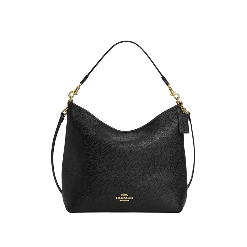 COACH Laurel Large Leather Hobo Shoulder Bag