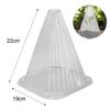 30/10x Garden Cloches Reusable Bell Plant Protectors Clear Garden Plant Cover Protector From Frost Animals Snails Birds Chickens