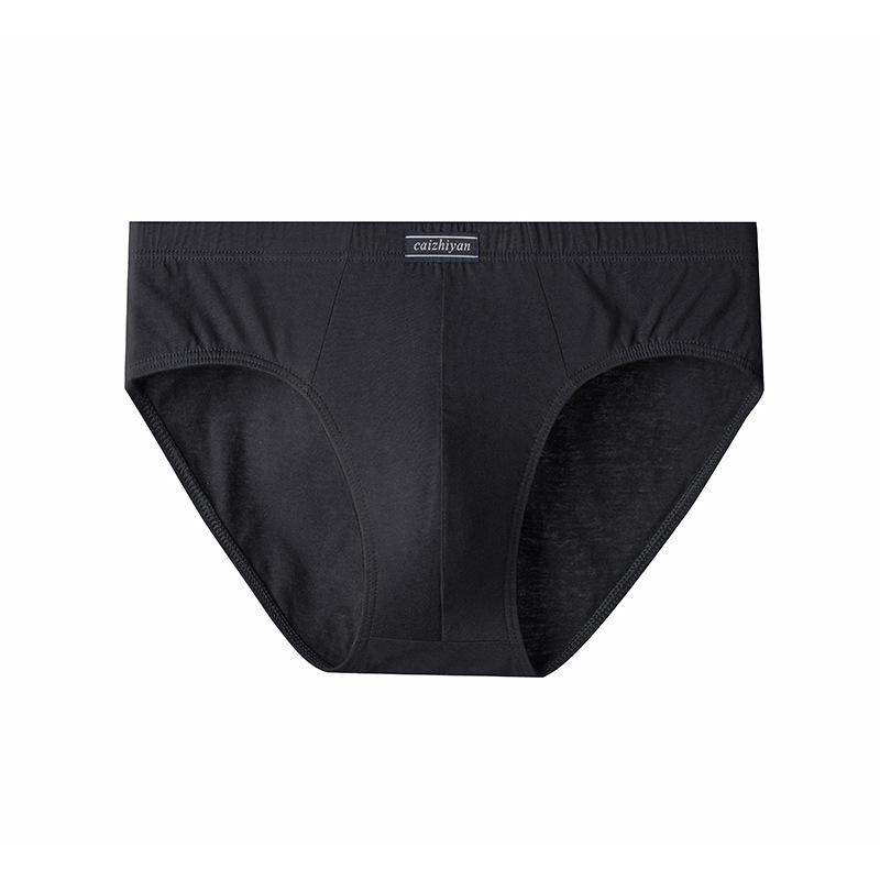 Men's Underwear in Plus Size Breathable and Sweat Absorbing Cotton Triangle Underwear