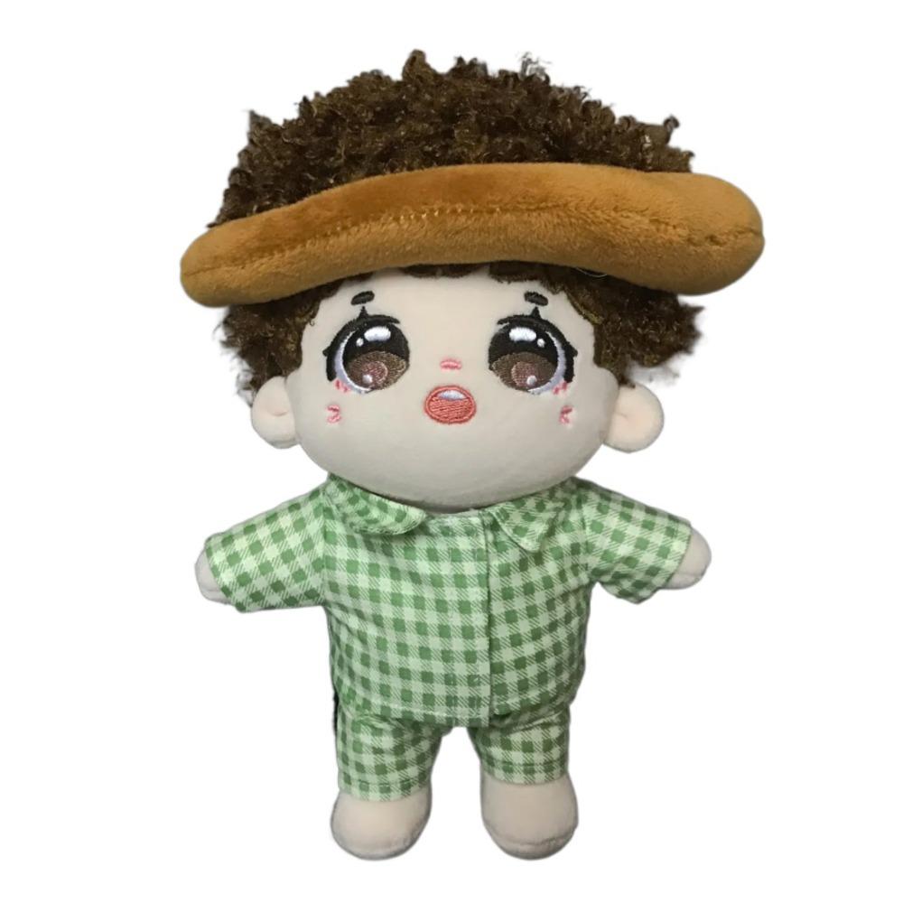 Casual Cotton Doll Clothes T-shirt Set Doll Clothes Outfit Plush Doll Clothes 20cm Cotton Doll