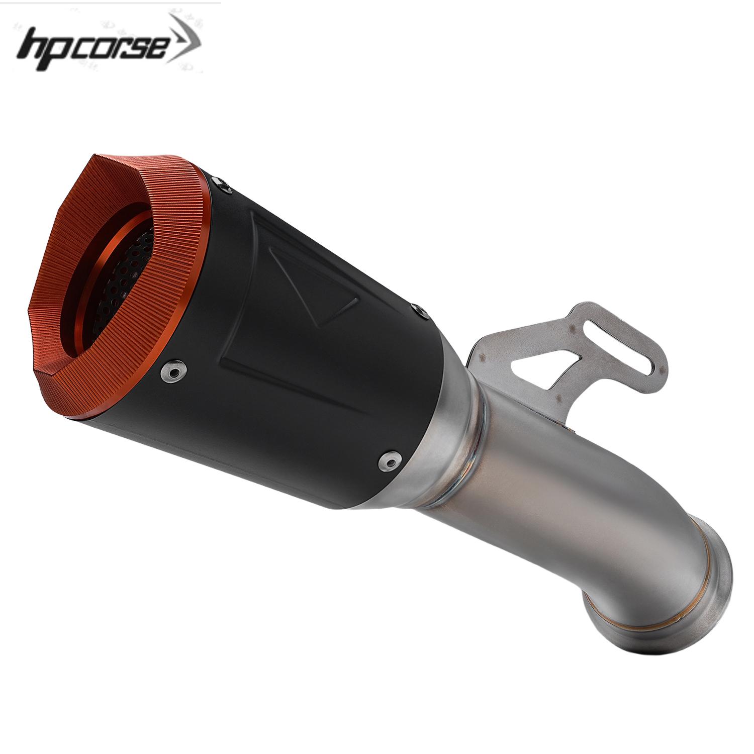Slip On For KTM 1290 Super Duke Muffler System Exhaust Header Link Mid Pipe Exhaust System A