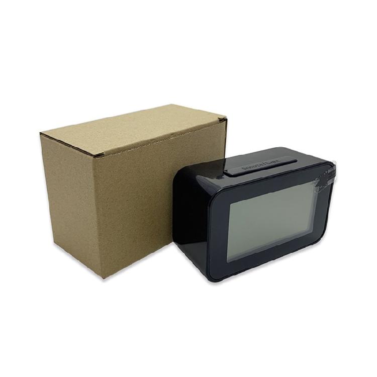 Elegant LCD Alarm Clock with Bright Backlights Multiple Alarms Calendar and Temperature Display for Bedsides Table