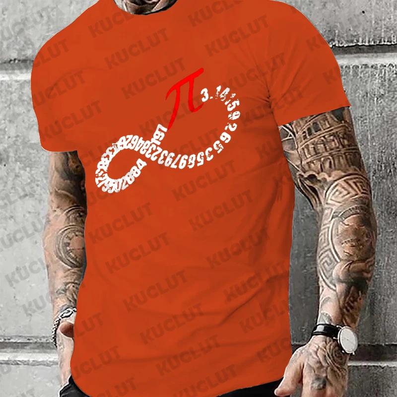 Men Clothings Math Mathematics Meme Math Number Pi T Shirt Classic Grunge Clothes Summer Men's Tops Harajuku O-Neck TShirt Tops