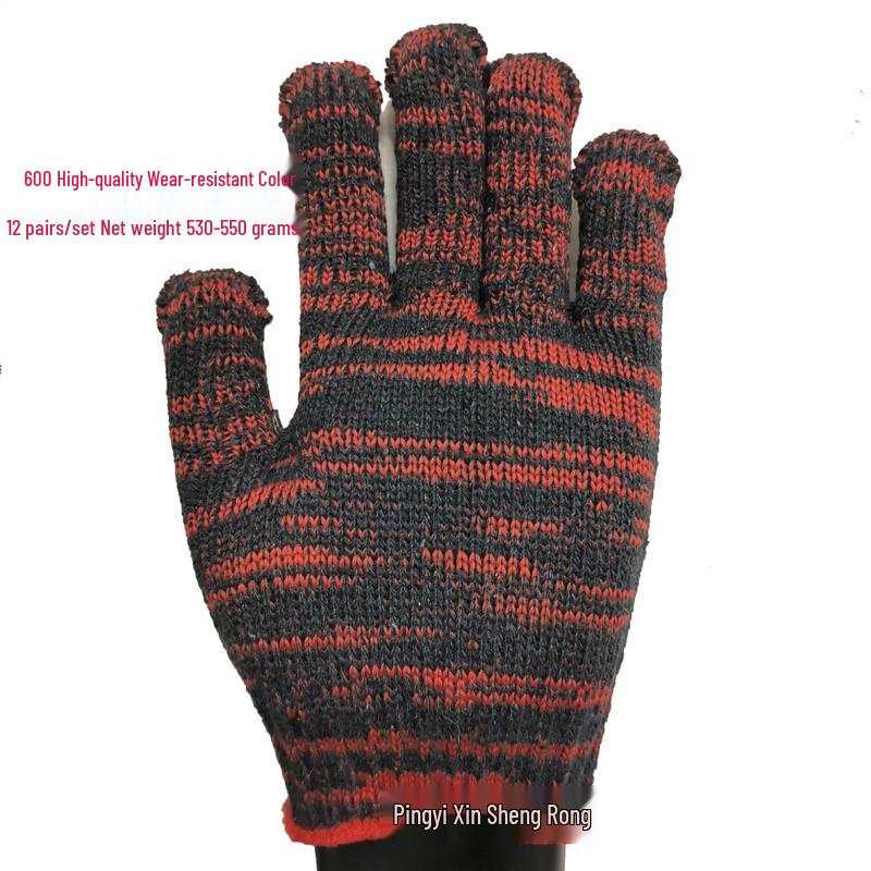 

Unisex Dirt-Resistant Cotton Work Gloves (36 Pairs) One Size (36 Pairs)