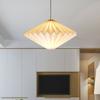 Paper Lantern Shade Nordic Style Chandelier Lamp Shade Creative Hanging Lamp Cover Origami Pendant Lampshade Living Room Decor