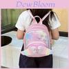Childrens Cute Bowknot Wings Princess Backpack With Pu Material For Kindergarten Girls