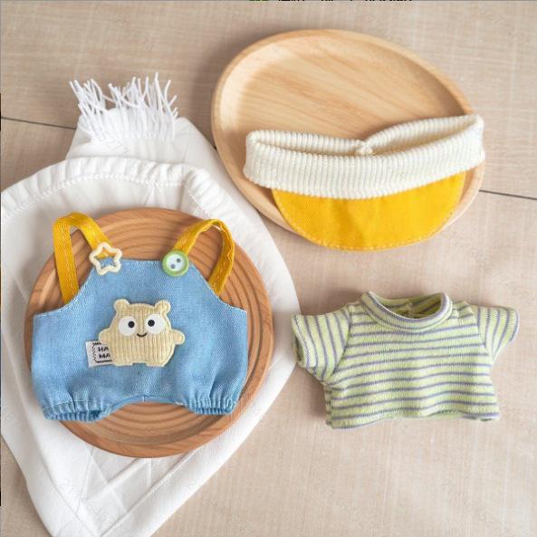 17cm Labubu Doll Clothing Set for 3.0 and First/Second Generation Sitting Party Blind Box Skirt
