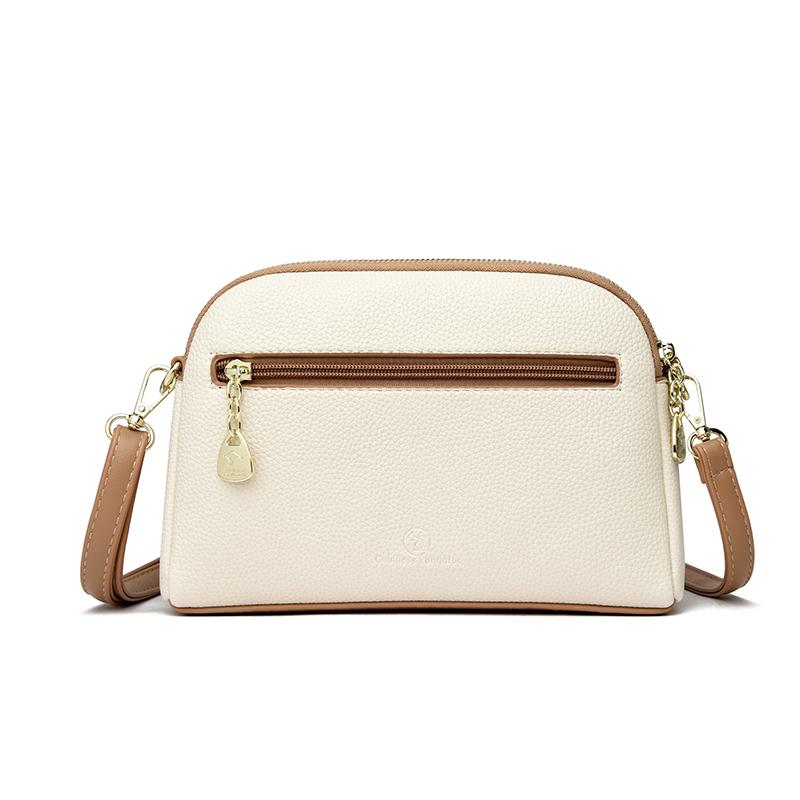Womens Simple Fashi Handbags Retro Solid Color PU Leather Shoulder Underarm Bag Casual Hobos Handbags Trend Crossbody Bags
