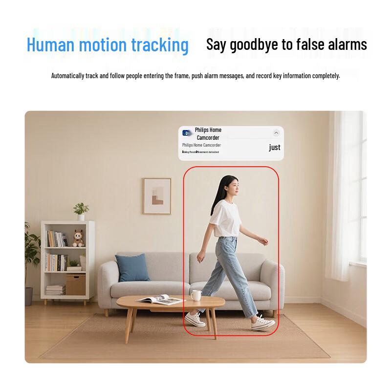 Philips 8MP Dual-Lens 360° WiFi Home Security Camera