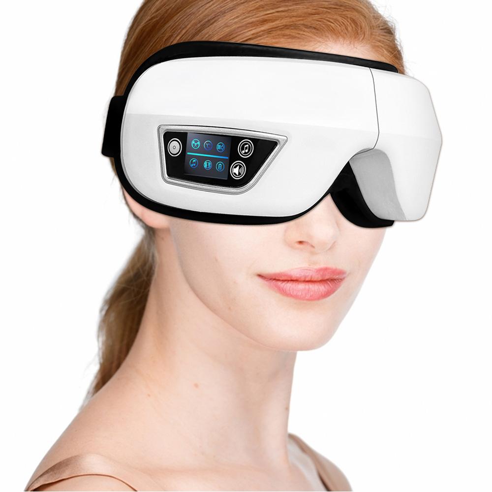 Eye Massager Smart Airbag Vibration Eye Care Instrumen Heating Bluetooth Music Relieves Fatigue And Dark Circles Remove Weary