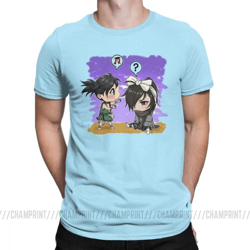 Hyakkimaru And Dororo Chibi Dororo Lovely Men S T Shirt Vintage Tees Short Sleeve Crew Neck