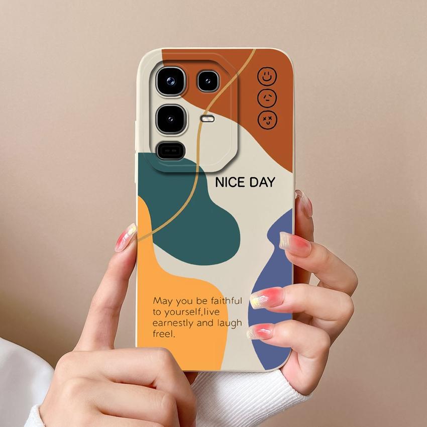 Cover Case For Infinix Note 50 Pro Plus 50S 50X Beautiful Plaid Pattern Soft Liquid Silicone High Quality Screen Protector For Infinix Anti Fall Shell