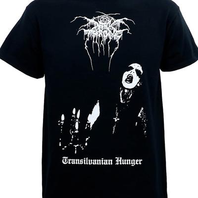 Darkthrone kapela Transilvanian Hunger Bavlna Černá Plná velikost Pro muže Tričko BL421