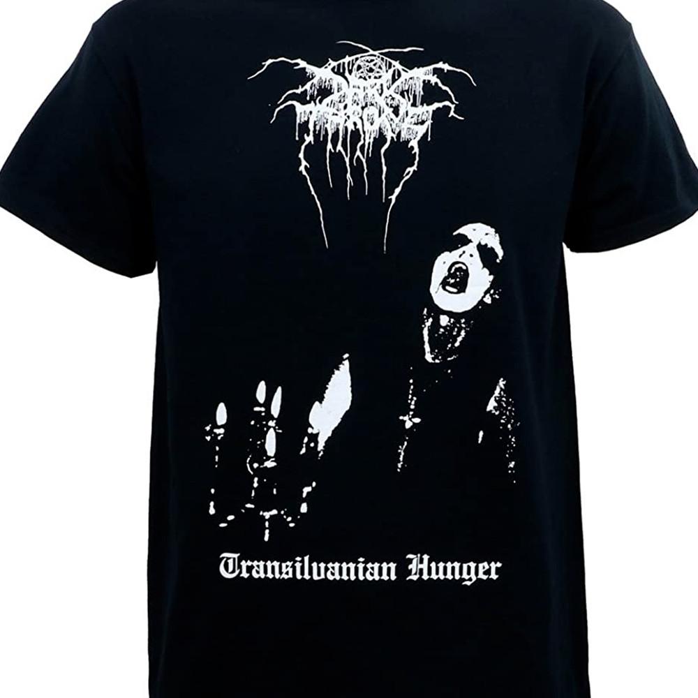 

Darkthrone band Transilvanian Hunger Cotton Black Full Size For Men Shirt BL421 L