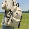 Couple backpack large capacity anti-splashing fashion backpack casual junior high school college student schoolbag high value