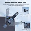 ABS Car Phone Holder Silicone Mobile Phone Mount Universal Phone Bracket  Vehicle Mount