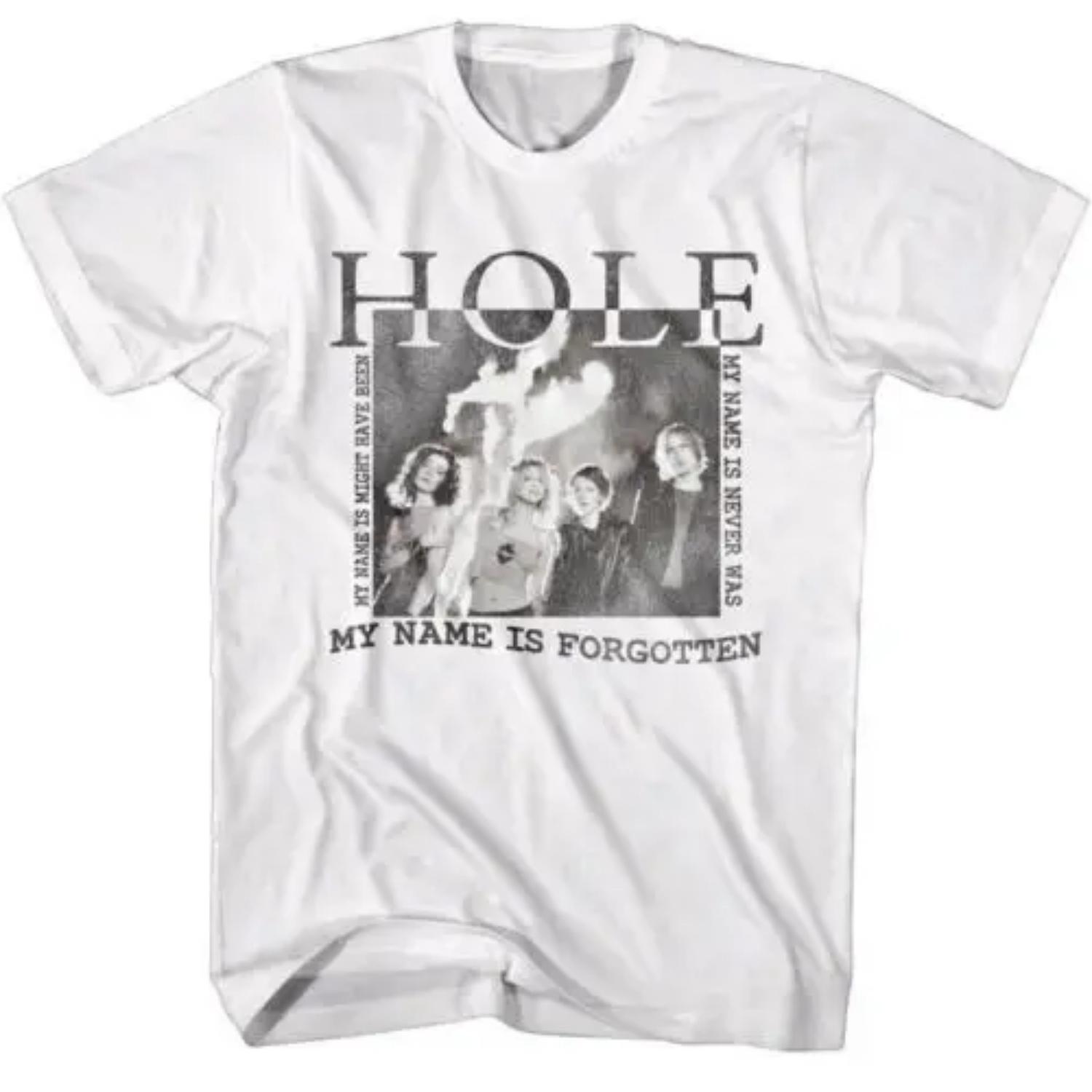 Hole Celebrity Skin Official Album Cover Men s T-Shirt My Name is Forgotten S чёрный