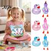 TPR Squeeze Toy 6Pcs Duck Slow-Rising Soft Fidget for Stress Relief Portable Decompression Gadget Kids Adults Fun Party Favor & Gift Box Quick
