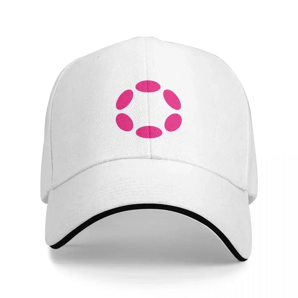 Polkadot DOT crypto cryptocurrency blockchain coin Baseball Cap tea Hat fashionable Beach luxury Women cap Unisexs Caps Womens