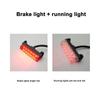 Motorcycle LED Decorative Tail Light Waterproof Motorbike Rear Modified LED Brake Lamp For Scooter ATV Cafe Racer Bobber
