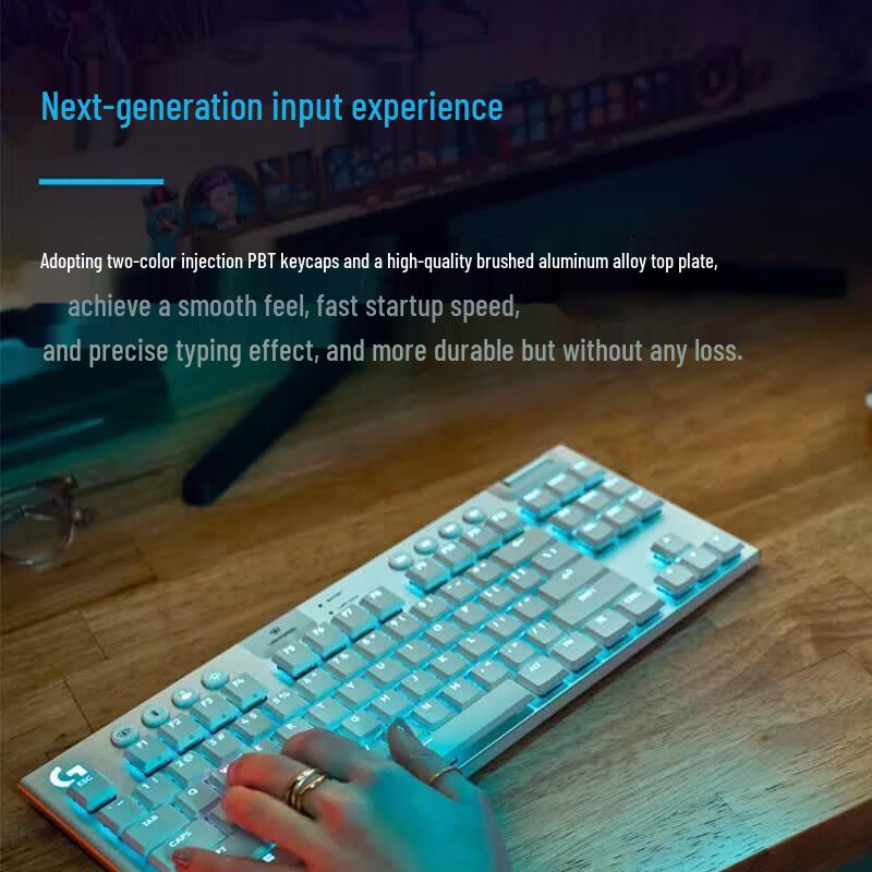 Logitech G915 X LIGHTSPEED TKL Low-Profile Wireless Gaming Keyboard