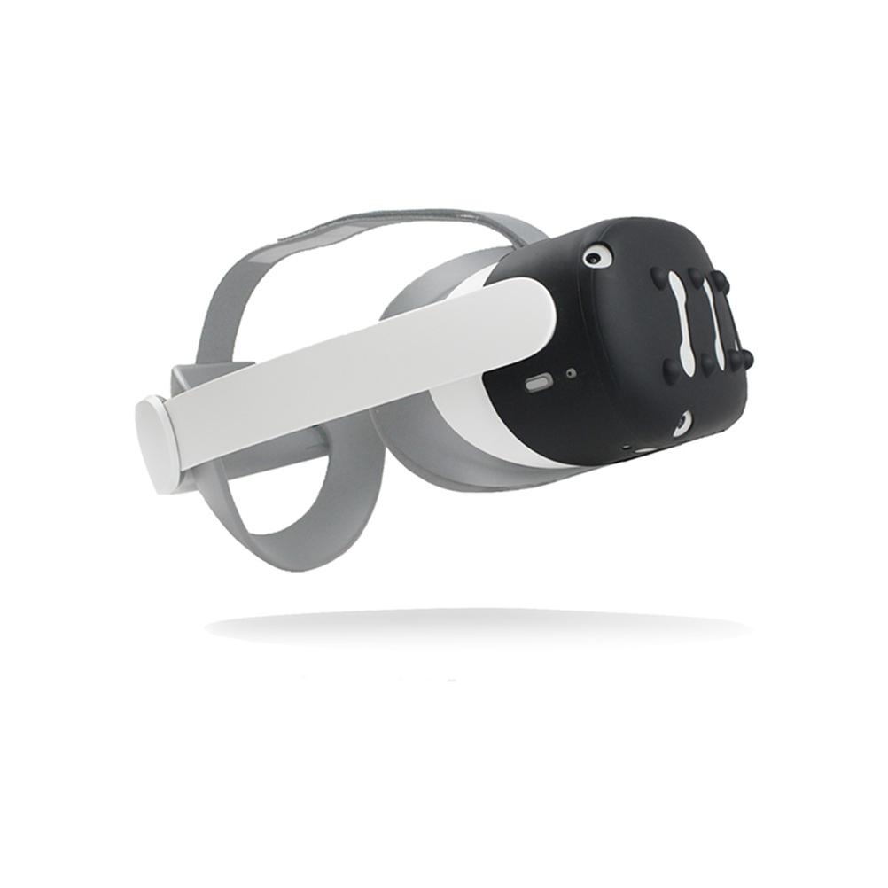 VR Headset Schutzhülle Kompatibel für Oculus Quest 2 Silikonhülle Stoßfestes Headset