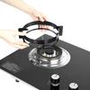 BYMAOCAR 2 Burners Gas Cooktop, With Flameout Protection, 29" Tempered Glass Embedded Gas Hob for Apartment, Outdoor, and RV