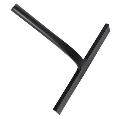 Hook-Free Black Squeegee Streak Free Cleaning Shower Squeegee For Glass Bathroom Shower Doors Mirrors Tiles Car Windows