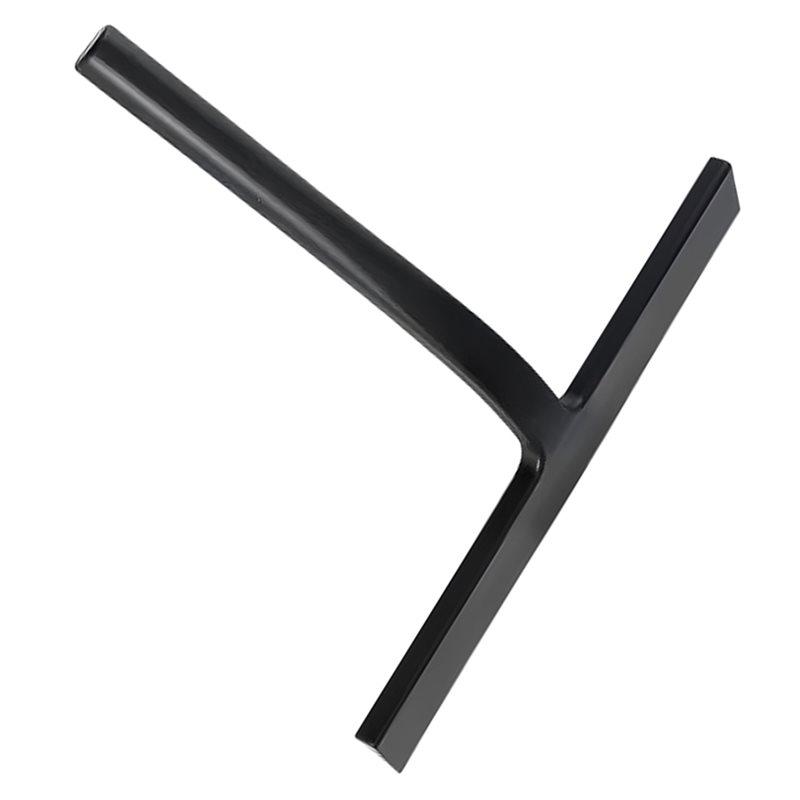 Hook-Free Black Squeegee Streak Free Cleaning Shower Squeegee For Glass Bathroom Shower Doors Mirrors Tiles Car Windows чёрный