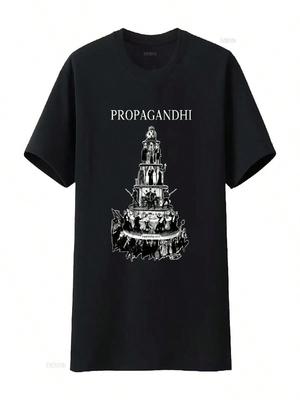 Vtg Propagandhi Kapela Album Tričko Těžká Bavlna Černá S 5XL MM946 Vintage Vypraná Stylové Pohodlné Pružné