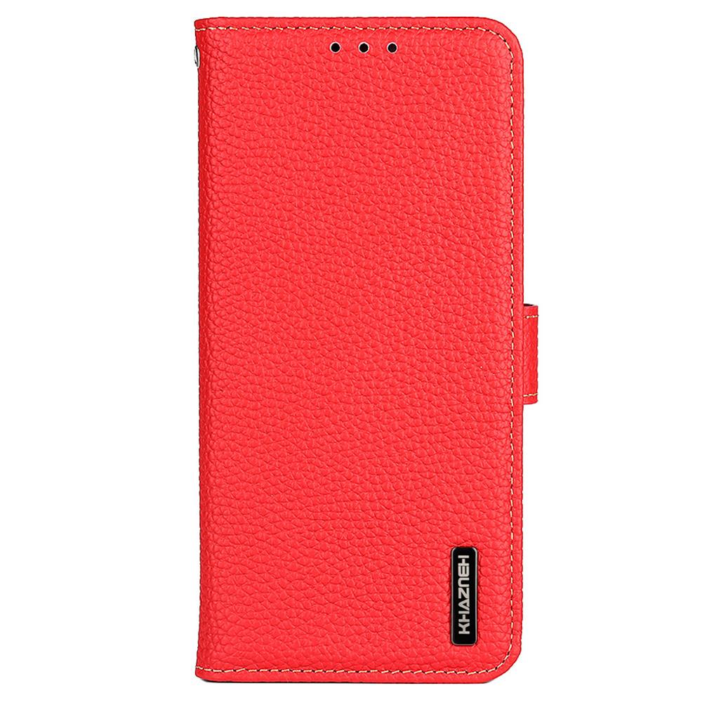 KHAZNEH For OnePlus Nord 5 5G/Ace 5 Ultra 5G Case Genuine Cow Leather Flip Phone Cover