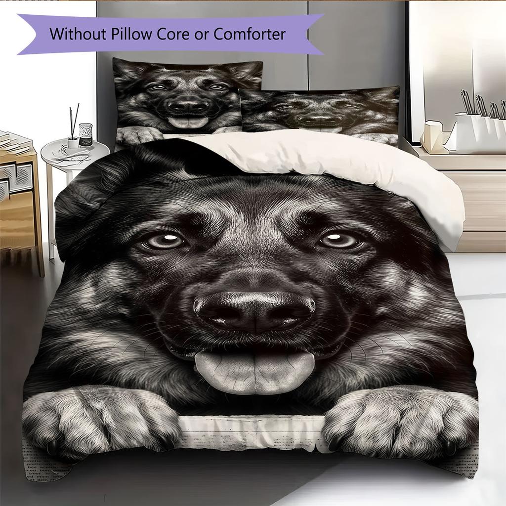 Pure Comfort Bedding Quilt Set Quilt Cover Pillowcase Home Decoration Birthday Gift (1 * duvet cover + 2 * pillowcase, without core)