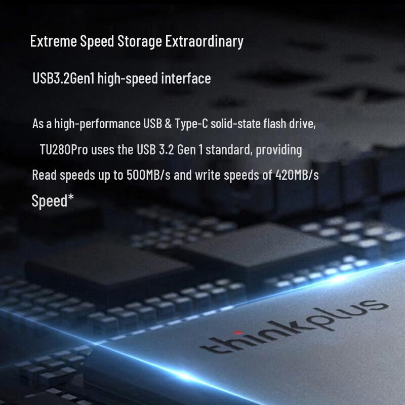 Lenovo ThinkPlus TU280Pro Dual-Interface Flash Drive