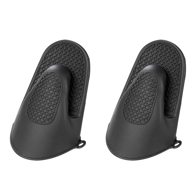 

2Pcs Silicone Hand Clip Kitchen Heat Insulation Gloves Honeycomb Anti Scalding Oven Mitts BBQ Gloves Non Slip Cooking Glove Clip