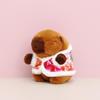 Capybara Plush Toy - Cute Rodent Doll Gift with Mini Pendant