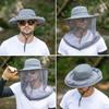 Breathable Fishing Sun Hat UV Protection Alpine Hat Anti Mosquito Insect Bucket Hat  Camping