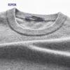 Luomeng Men's Pure Cashmere Round Neck Sweater