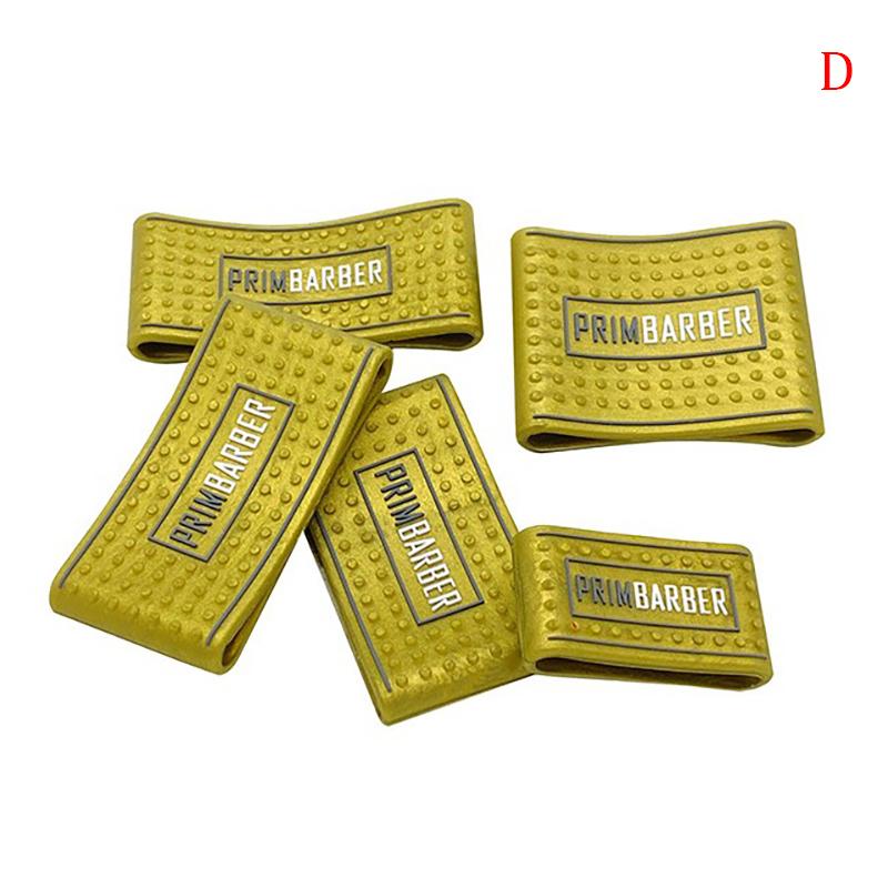 5 Pcs Trimmer Grip Barber Hair Clipper Grip Rubber Anti Slide Barber Rings
