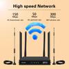 4G Metal Casing Wireless SIM Router with WiFi6 & Suction Cup Antenna for Home Use (UK/Europe) ED123