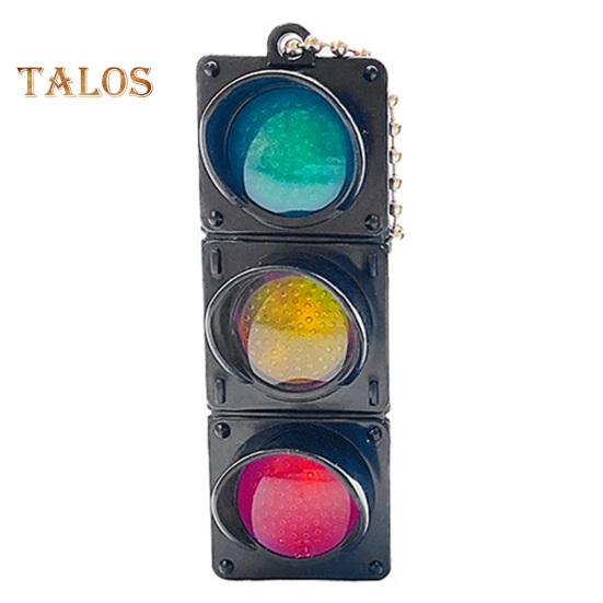 

1/2 шт. Мини-брелок в виде светофора, электрический миниатюрный брелок в виде светофора, держатель для ключей, друзей, семьи, универсальное украшение A