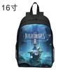Zaino Regalo di Compleanno per Ragazzi e Ragazze Zainetti Little Nightmares Zaini Scolastici per Bambini Grande Capacità Zaino da Campeggio Resistente