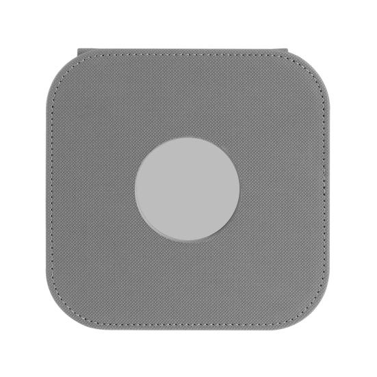 

Мини 4 Защитный чехол из искусственной кожи Чехол для Mini 4 Защитный рукав для корпуса настольного компьютера Пылезащитный чехол Защитная накладка для Mac Mini4 серый