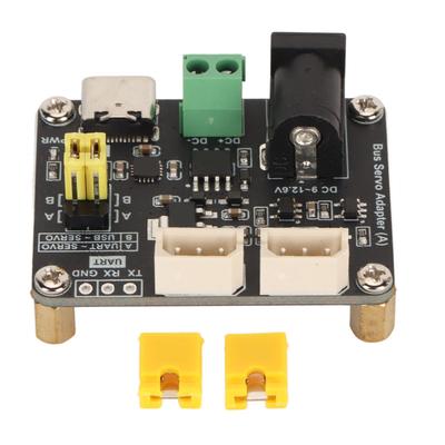 Bus Servo Driver Board 9 To 12.6V Input UART 5.5x2.1mm DC Space Saving Bus Servo Adapter for ST SC