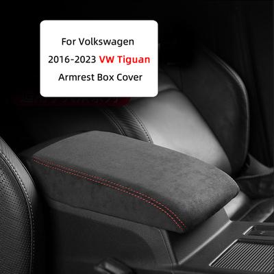 Armrest Box Cover For Volkswagen VW Tiguan MK2 2016 2017 2018      Tiguan Protective Sleeve Accessories