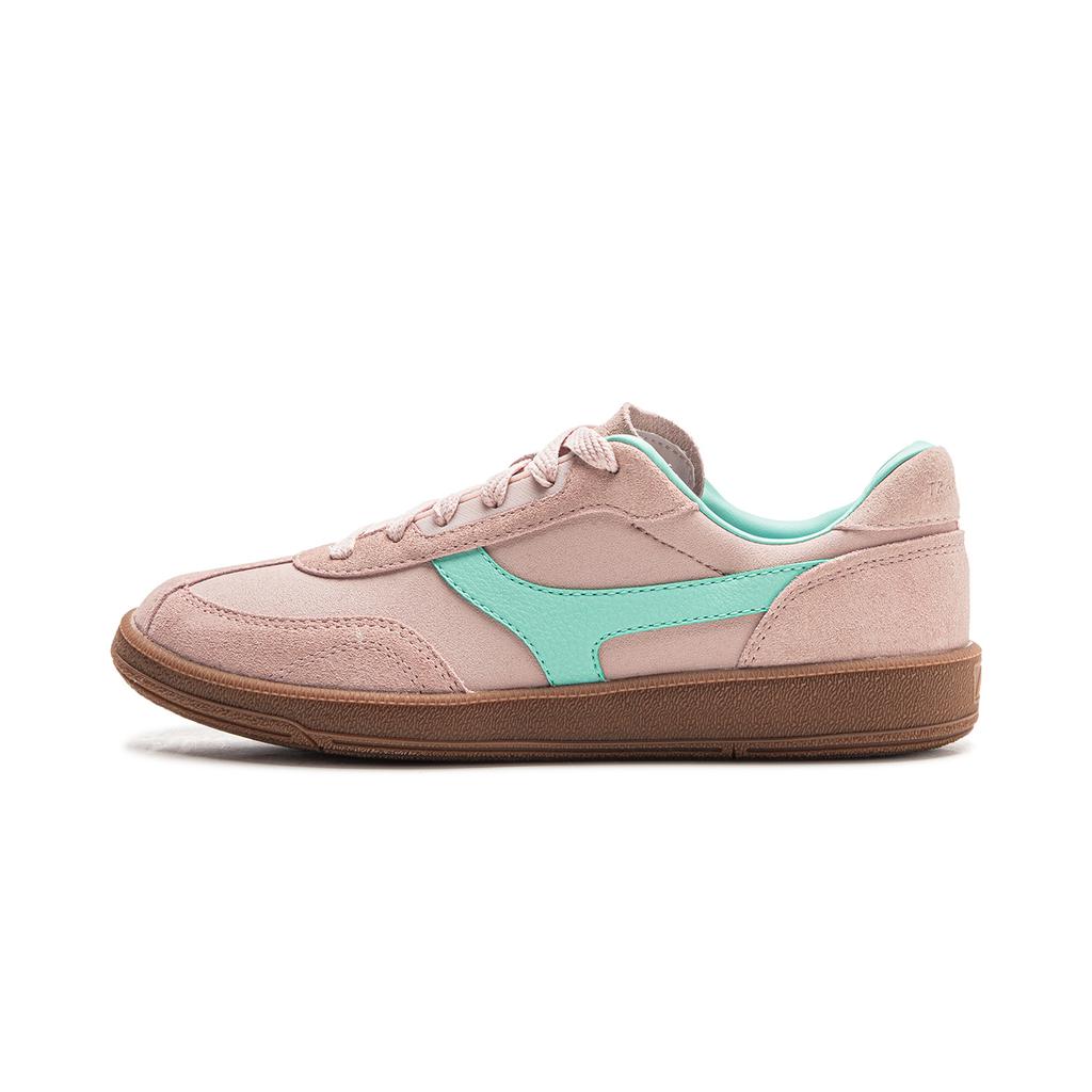 New LiNing Yunchuan 2 Slip Resistant, Abrasion Resistant, Lightweight Low Top German Army Trainers Women's Light Blush Pink AGCV338-5