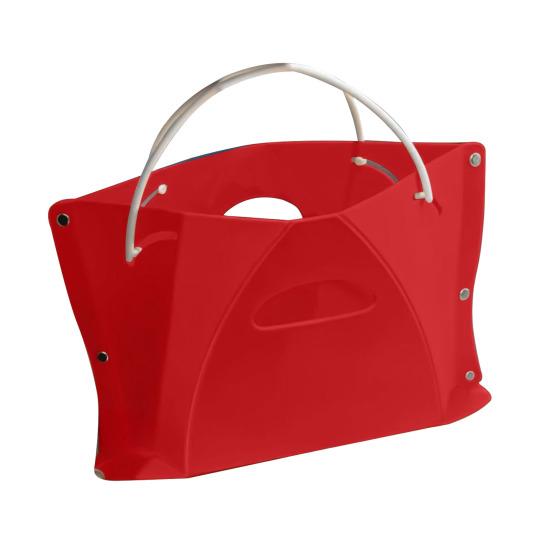 Folding Stool Ergonomic Design Portable Seat Travel Stool for Knee Relief Handle Holes Travel Camping Fishing