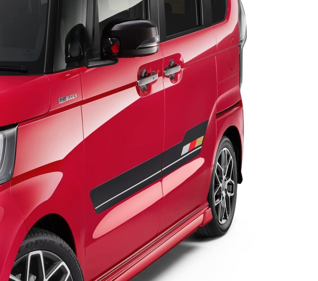 MUGEN Door Side Decal for Honda N-BOX JF3/4 (08F31-XNHC-K0S0)