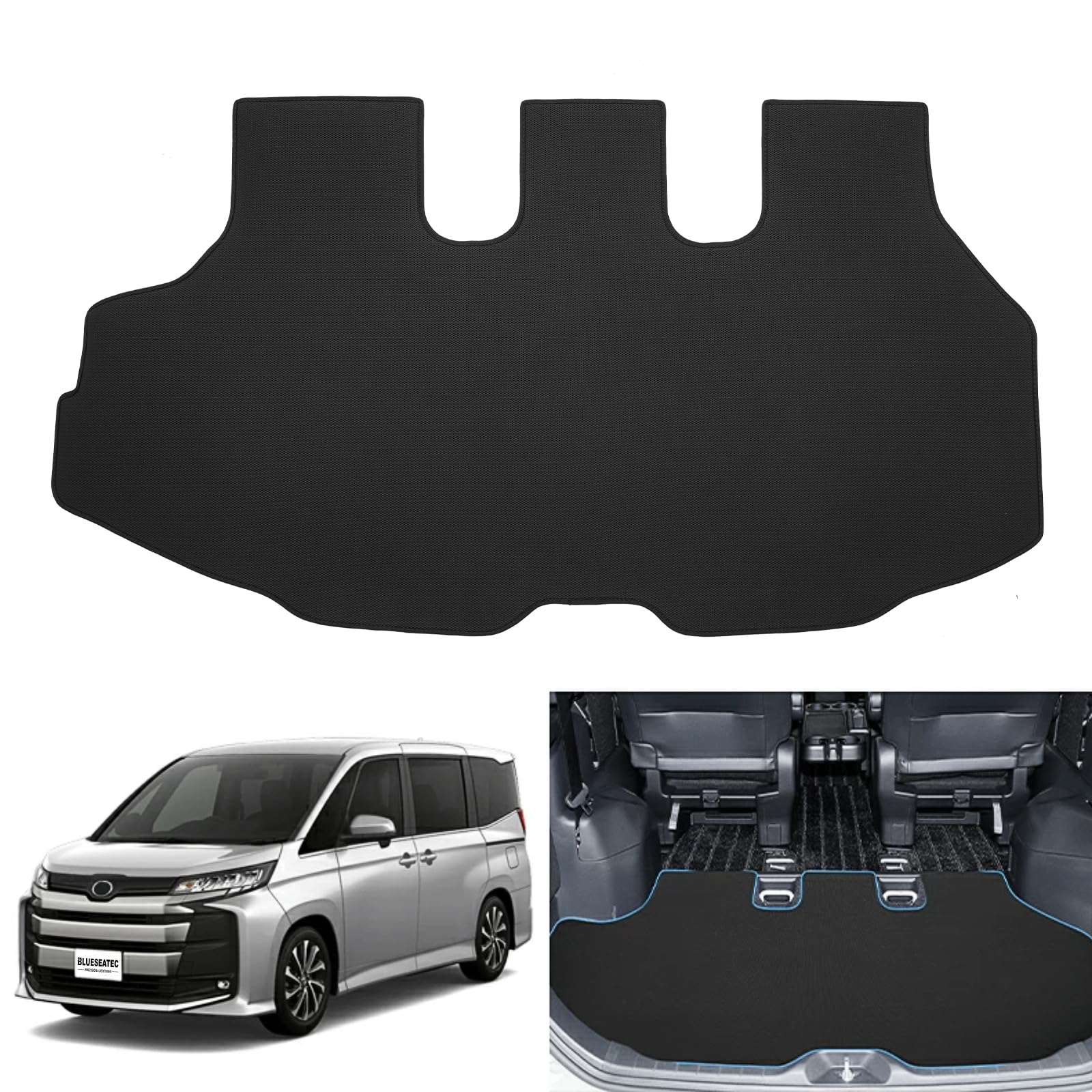 

для BLUESEATE C Коврик в багажник для Toyota New Voxy Noah 90 Series 2D Коврик в багажник ZWR90W ZWR95W MZRA90W MZRA95W Модель Январь 2022 - настоящее время Коврик для груза Задний