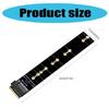 M.2 NVMe Solid Disk Extension Adapter Card Support PCIE 4.0 Fast Speed Expand Computer's Capabilities